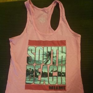 Women's sz large Miami style tank